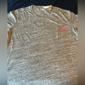 Pink short sleeve campus tee